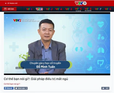 Nhà Thuốc Đỗ Minh Đường tư vấn điều trị mất ngủ trên VTV2