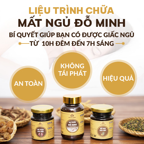 Liệu trình thuốc Mất ngủ Đỗ Minh